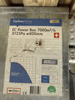 CarbonActive EC Power Box 7000 m³/h – Profi-Lüftungsbox (ge